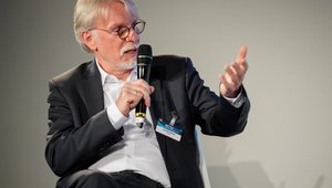 Diskussionsteilnehmer Joachim Becker, Direktor der Hessischen Landesmedienanstalt